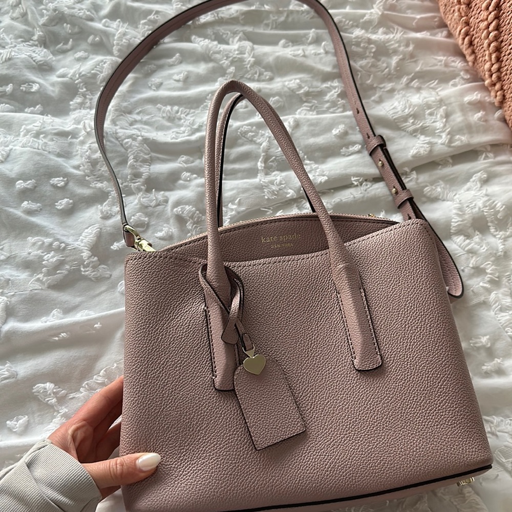 blush kate spade purse